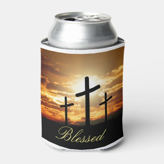 Sunset Cross Blikjeskoeler (Blikje Voorkant)