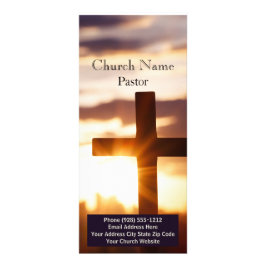 Sunset Cross Church Bible Rack Kaart, Kaart van he