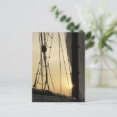 Sunset Cruise Briefkaart (Staand voorkant)