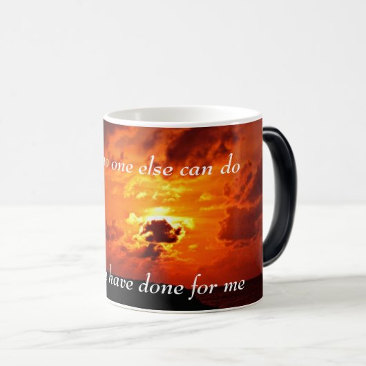 Sunset Cup Magische Mok (Voorkant rechts)