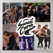 Sunset Curve Collage van JATP Poster (Voorkant)