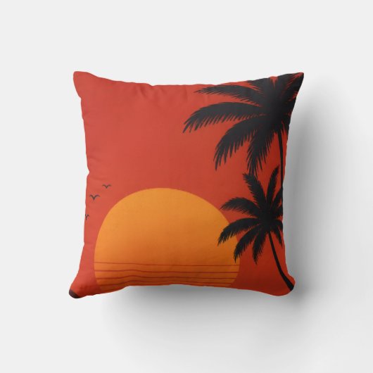 Sunset Cushion Kussen (Achterkant)