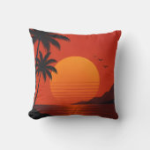 Sunset Cushion Kussen (Voorkant)