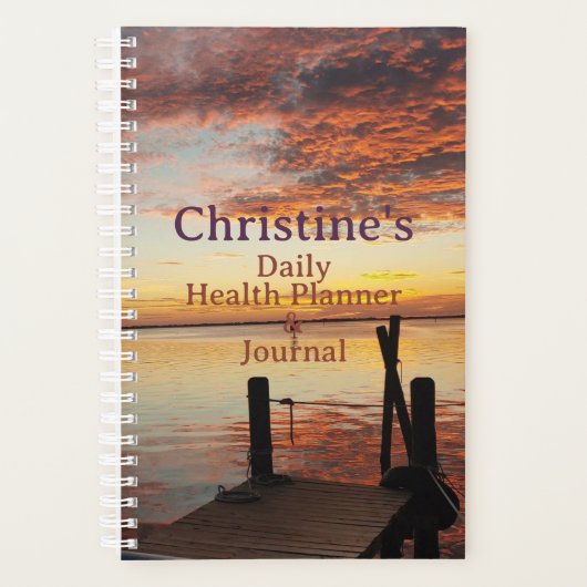 Sunset Daily Planner & Journal (Voorkant)