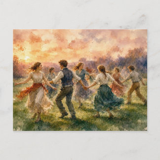 Sunset Dance Gathering, Briefkaart