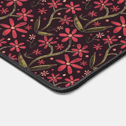 Sunset | Dancing Watercolor Daisies Bureaumat (Hoek)