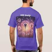 Sunset Dandelion Off Duty T-shirt (Achterkant)