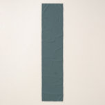 Sunset Dark Blauwgroen Sjaal<br><div class="desc">Sunset Dark Blauwgroen Mijn kleindochter Adrianna's prachtige blauwgroen cadeauproducten. Mix en match met haar Waterverf Sunset collectie met warme tinten sinaasappel, geelgoud, donkerroze en blauwgroen blauw.. door https://www.zazzle.com/store/art_by_adrianna</div>