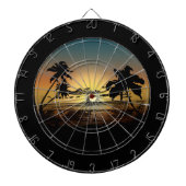 Sunset Dartbord (Voorkant)
