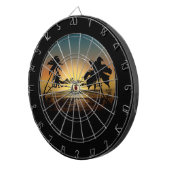 Sunset Dartbord (Voorkant Rechts)