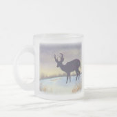 Sunset Deer Design Matglas Koffiemok (Links)