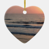 Sunset Del Mar California Keramisch Ornament (Voorkant)