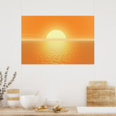 Sunset delight poster (Keuken)