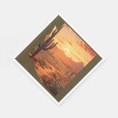 Sunset Desert Arizona State Servet (Hoek)