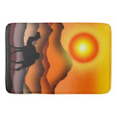 Sunset Desert Camel Bath Mat (Voorkant)