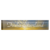 Sunset - Desk Name plate - HAMbyWhiteGlove Naambordje (Voorkant)