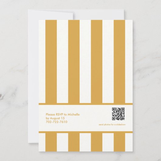 Sunset Ditzy Floral All-in-One Kaart (Achterkant)