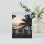 Sunset Doctor's Cave Beach Mo Bay Jamaica Briefkaart (Staand voorkant)