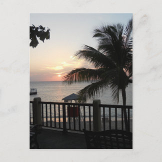 Sunset Doctor's Cave Beach Mo Bay Jamaica Briefkaart