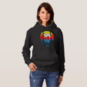 Sunset Dog Dalmatian Hoodie (Voorkant volledig)
