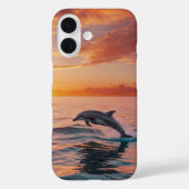Sunset Dolphins Case-Mate iPhone Case (Achterkant)