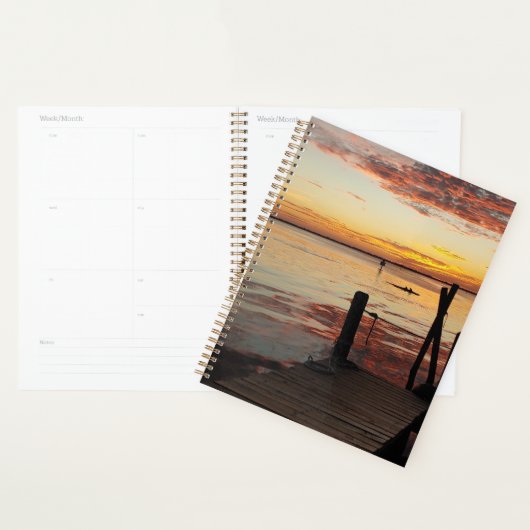 Sunset Dolphins Planner (Display)