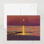 Sunset (door Félix Vallotton) Briefkaart (Voorkant / Achterkant)