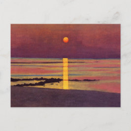 Sunset (door Félix Vallotton) Briefkaart