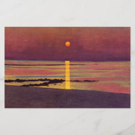 Sunset (door Félix Vallotton) Briefpapier