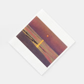 Sunset (door Félix Vallotton) Servet (Hoek)