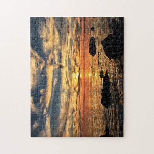 Sunset Dorval Quebec Legpuzzel (Verticaal)