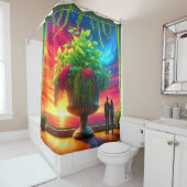 Sunset Douchegordijn (In situ)