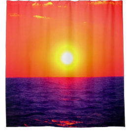 Sunset Douchegordijn