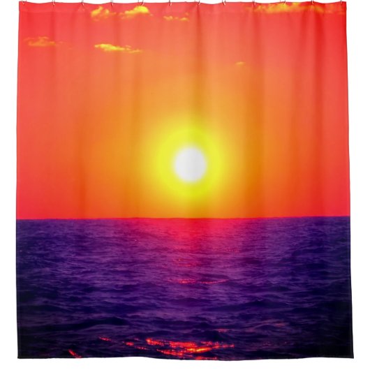 Sunset Douchegordijn (Voorkant)