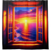 Sunset Douchegordijn (Voorkant)