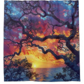 Sunset Douchegordijn (Voorkant)