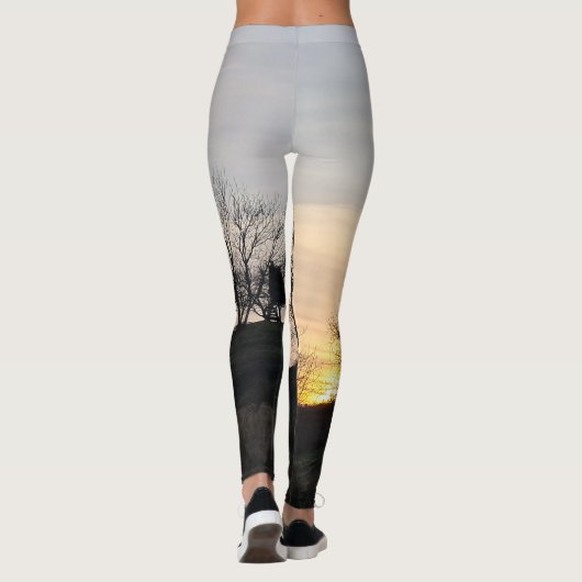 Sunset Down The Hill - Leggings voor vrouwen (Achterkant)