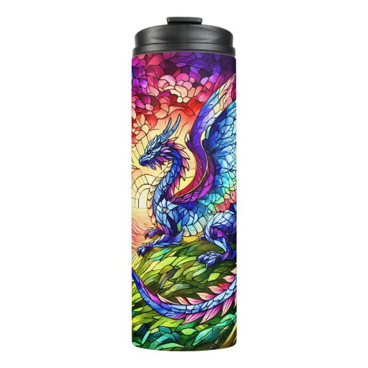 sunset Dragon 16oz  Thermosbeker (Voorkant)