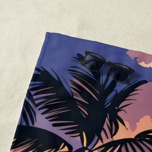 Sunset Dreams Strandlaken (In situ)