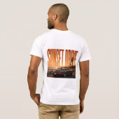 Sunset Drive Luxe Wegreis Grafisch T-shirt (Achterkant volledig)