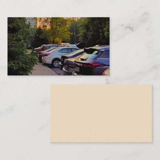 Sunset Driveway Enclosure Kaart –  (Voorkant / Achterkant)