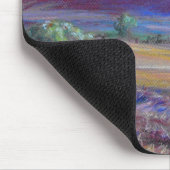 Sunset Dunes, Distant Mountains en Trees Mousepad Muismat (Hoek)