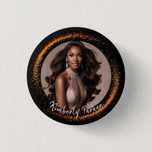 Sunset Dust Pageant Button (Voorkant)