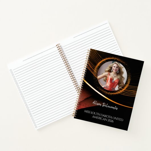 Sunset Dust Ultimate Pageant Checklist Notebook Notitieboek (Binnen)
