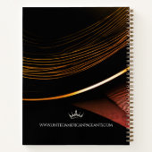 Sunset Dust Ultimate Pageant Checklist Notebook Notitieboek (Achterkant)