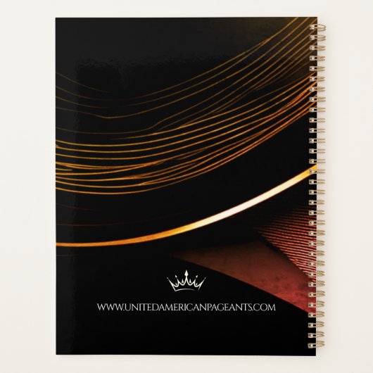 Sunset Dust Ultimate Pageant Planner (Achterkant)