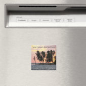 Sunset, E Lemmons, Kuna Yala, Panama Magneet (Insitu (Vaatwasser))