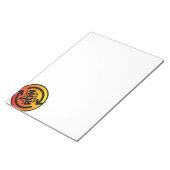 Sunset Eat Sleep Run Herhalen Gewoon papier Notitieblok (Schuin)