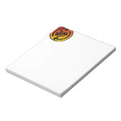 Sunset Eat Sleep Run Herhaling Runners Plain Paper Notitieblok (Linkerzijde)