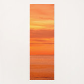 Sunset Elegant Sjabloon Red Oranje Zee Sky Clouds Yogamat (Voorkant)